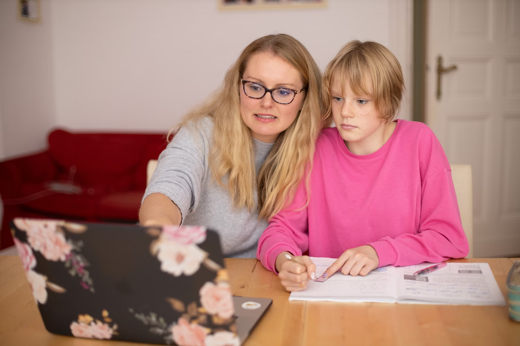 Parent and child using EDAT